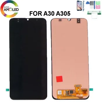 

Super Amoled A30 LCD For Samsung Galaxy A30 A305/DS A305FN A305G A305GN A305YN LCD Display with Touch Screen Digitizer Assembly