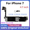 For iPhone 7 Motherboard 100% Unlocked Motherboard For iPhone 7 Without Touch ID Mainboard With Full Chips IOS System ► Photo 2/6