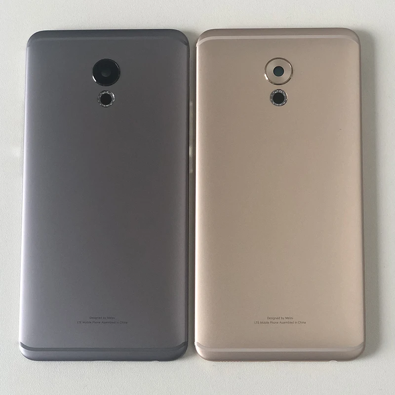 

Original M&Sen For 5.7''Meizu Pro 6 Plus Metal Back Battery Cover Housing Case+With Glass Lens+Flash For Pro 6 Plus No side Keys