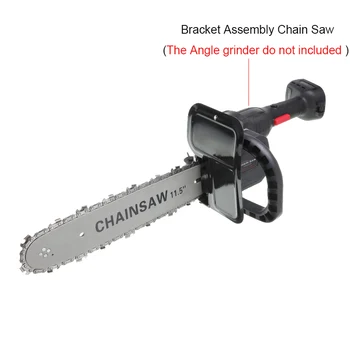 

11.5 "Chainsaw Bracket Changed 100 110 125 Industrial Electric Angle Grinder Polisher Modified Chainsaw Bracket DIY Tool