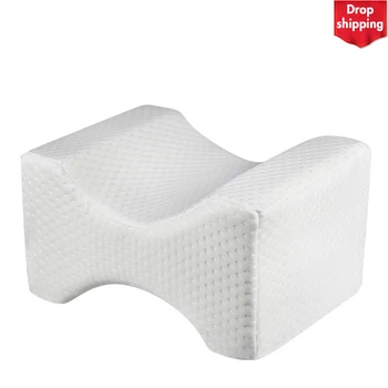 

Memory Foam Wedge Sleeping Knee Pillow for Side Sleepers Back Pain Sciatica Relief Pregnancy Maternity Pillows Bed Leg Cushion