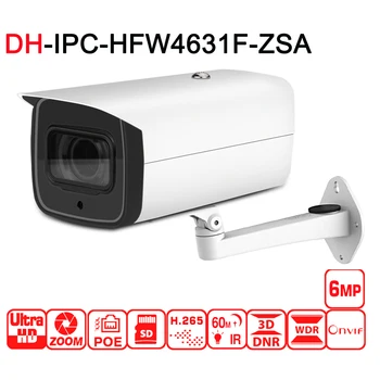 

6MP Network Camera IPC-HFW4631F-ZSA&DS-1292ZJ 2.7-13.5mm VF lens Bullet Camera with Microphone SD Card Slot free shipping