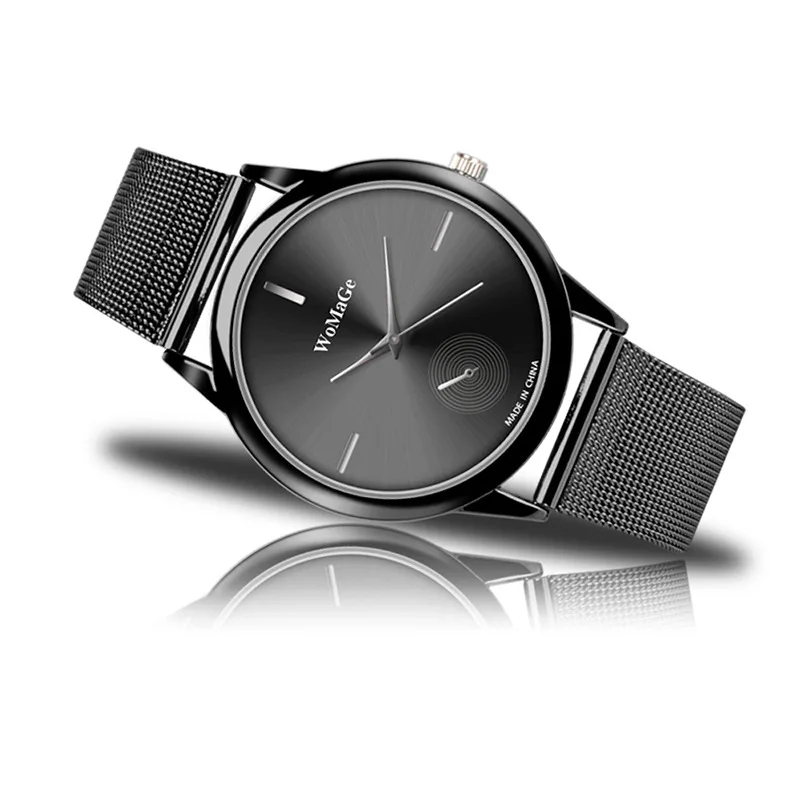 

AliExpress Hot Selling Women's Mesh Belt Watch 4-Color Creative Quartz Fashion Watch