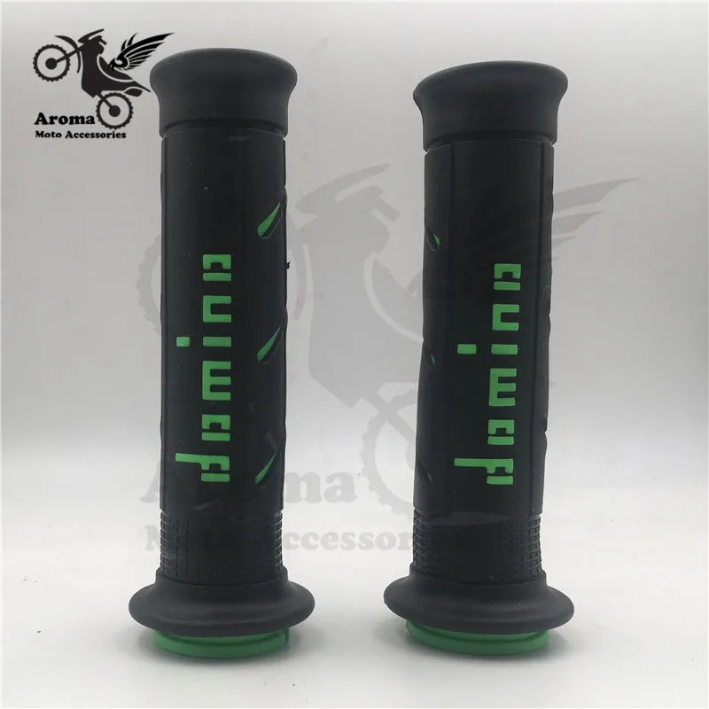 soft rubber universal motorbike handle grips scooter handle bar racing parts motocross grip for domino husqvarna KTM dirt pit bike handlebar 22MM 24MM universal handle bar racing moto grips motorcycle accessories