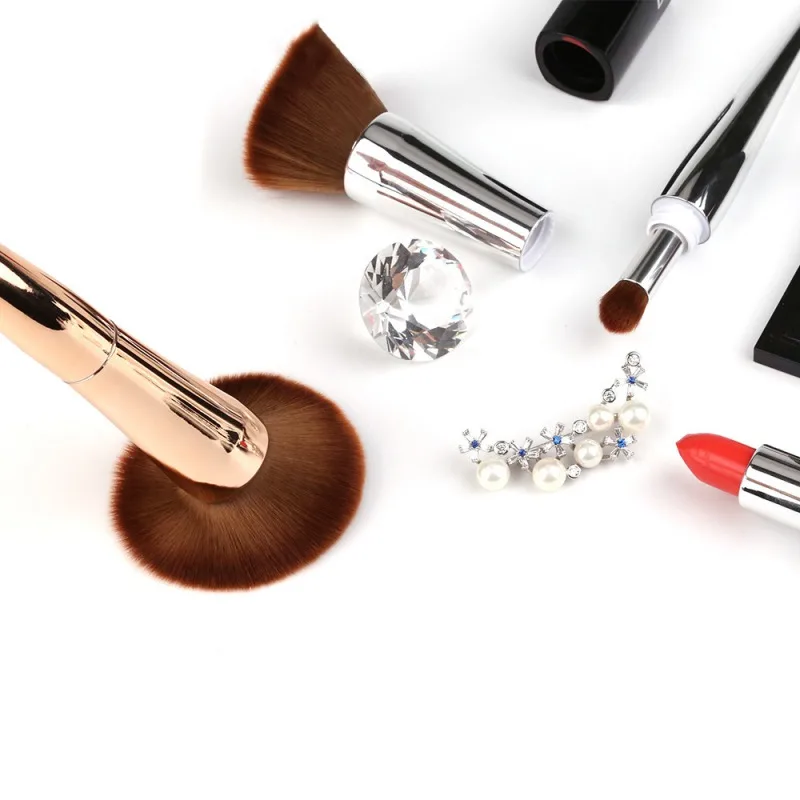 2 в 1 многофункциональная кисти для макияжа Make Up инструменты набор кистей для макияжа Профессиональный набор кисточек для макияжа лица кисти для макияжа