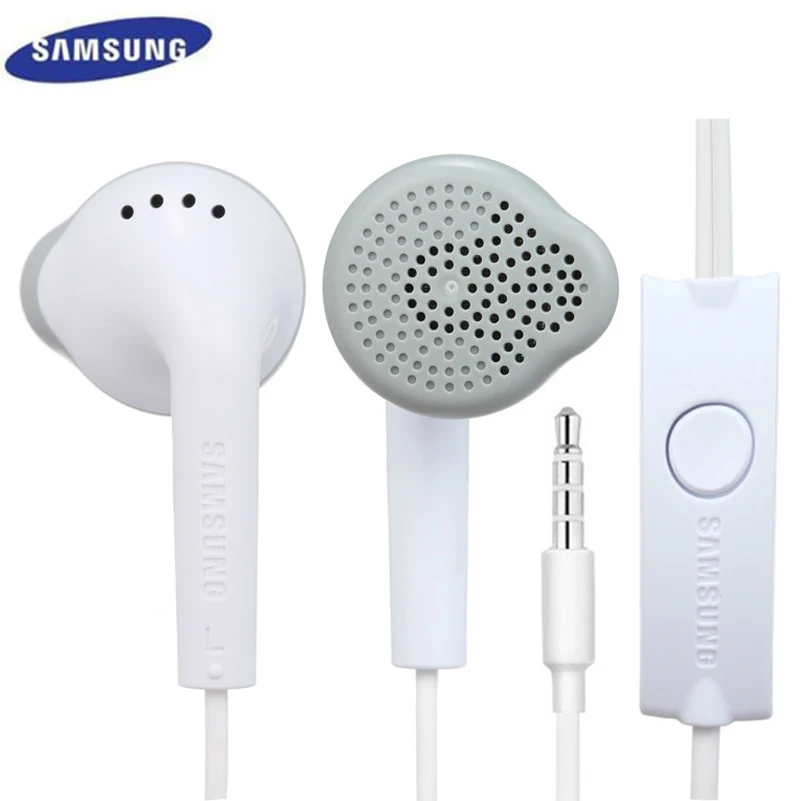 Наушники вкладыши Samsung EHS61 проводная гарнитура с микрофоном 3 5 мм для Galaxy A3 A5 A7 A8 A9
