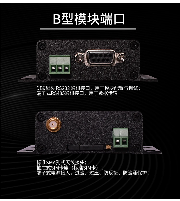YK-G316 RS485 до 4G Modbus(PLC) до MQTT шлюзовой модуль