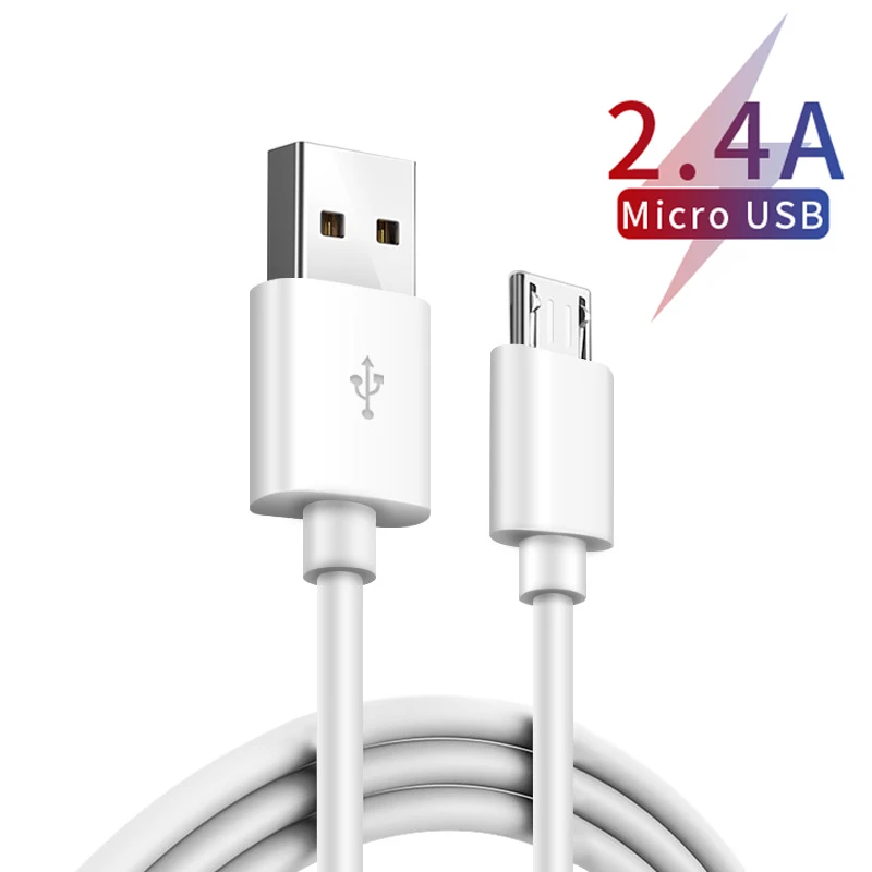 Микро USB кабель 1 м 2 3 Быстрая зарядка синхронизация данных мобильный телефон Android
