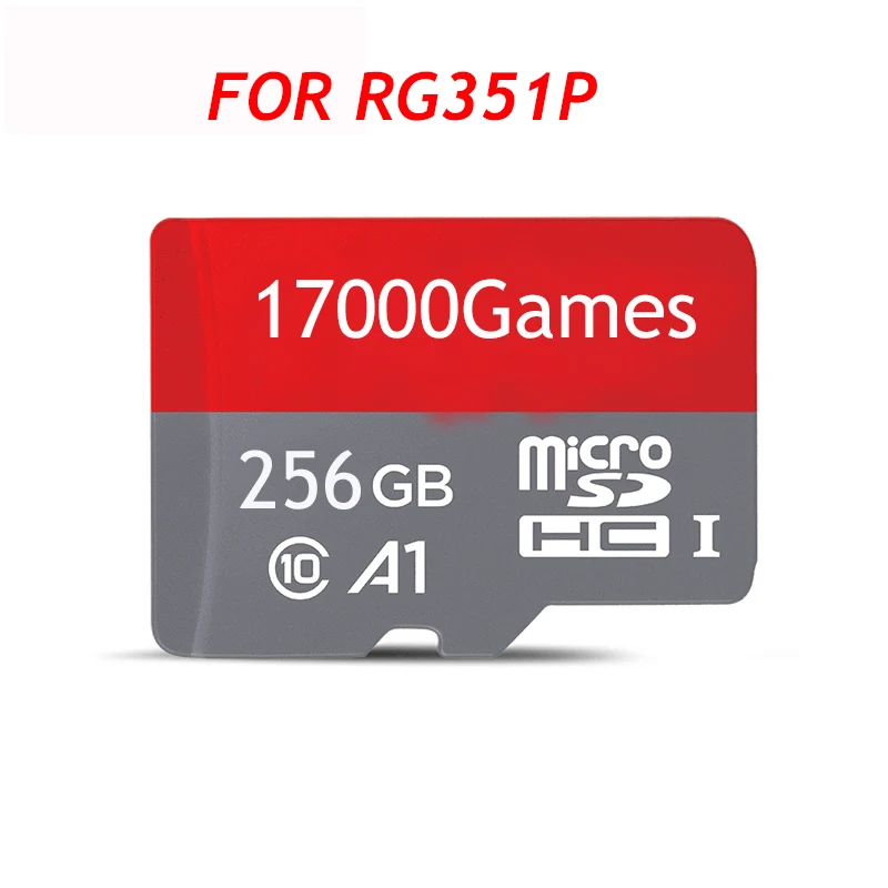 Memory card For RG351M RG351P RG280V RG300X RG350M RG350P RK2020 RK3326 Retro Game with PS1 GBA FBA and many other Emulator Game 
