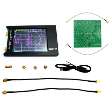 

Latest NanoVNA 4 inch LCD Display 10KHz~1.5MHz NanoVNA-H HF VHF UHF Vector Network Antenna Analyzer RF Demo Kit I3-010