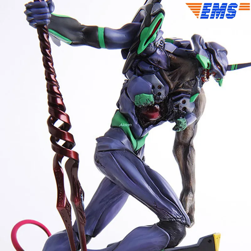 

11" EVA Statue NEON GENESIS EVANGELION Bust EVANGELION-01 Full-Length Portrait White Pattern GK Action Model Toy BOX 28CM Z2728