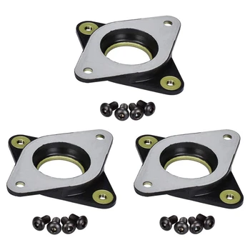 

For Nema17 Stepper Motor Steel And Rubber Vibration Dampers With M3 Screw For Cnc,Cr-10 3D Printer(Pack Of 3)
