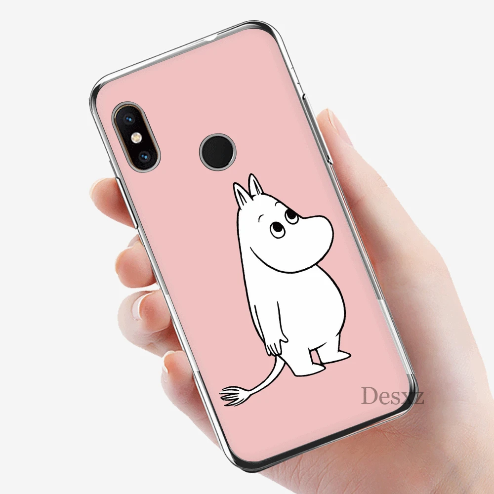 Чехол для мобильного телефона для Xiaomi Redmi Note 4 4X3 5 6 7 Pro 5A жесткий чехол Защита moomin мультфильм Бегемот - Цвет: H10