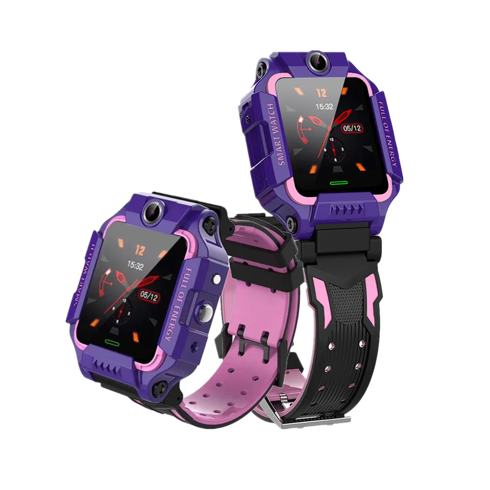 

Q19 Children's Smart Watch 360° Rotation Waterproof Dual Cameras Kids LBS Positioning SOS Smart Watches Support 2G SIM Card GPS