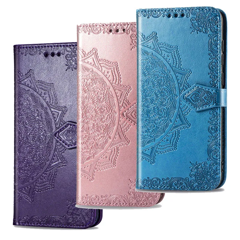 

For SamSung M31S Case Mandala pattern luxury leather Card slot Soft Silicone protection Back Cover For SamSung M31S Phone Cases