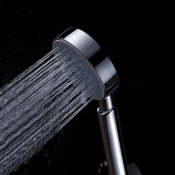 

Multi-Function Hand Shower Handheld Shower Head Bathroom Accessories Round Filter Shower head With Wall Base And 1.5M Hose