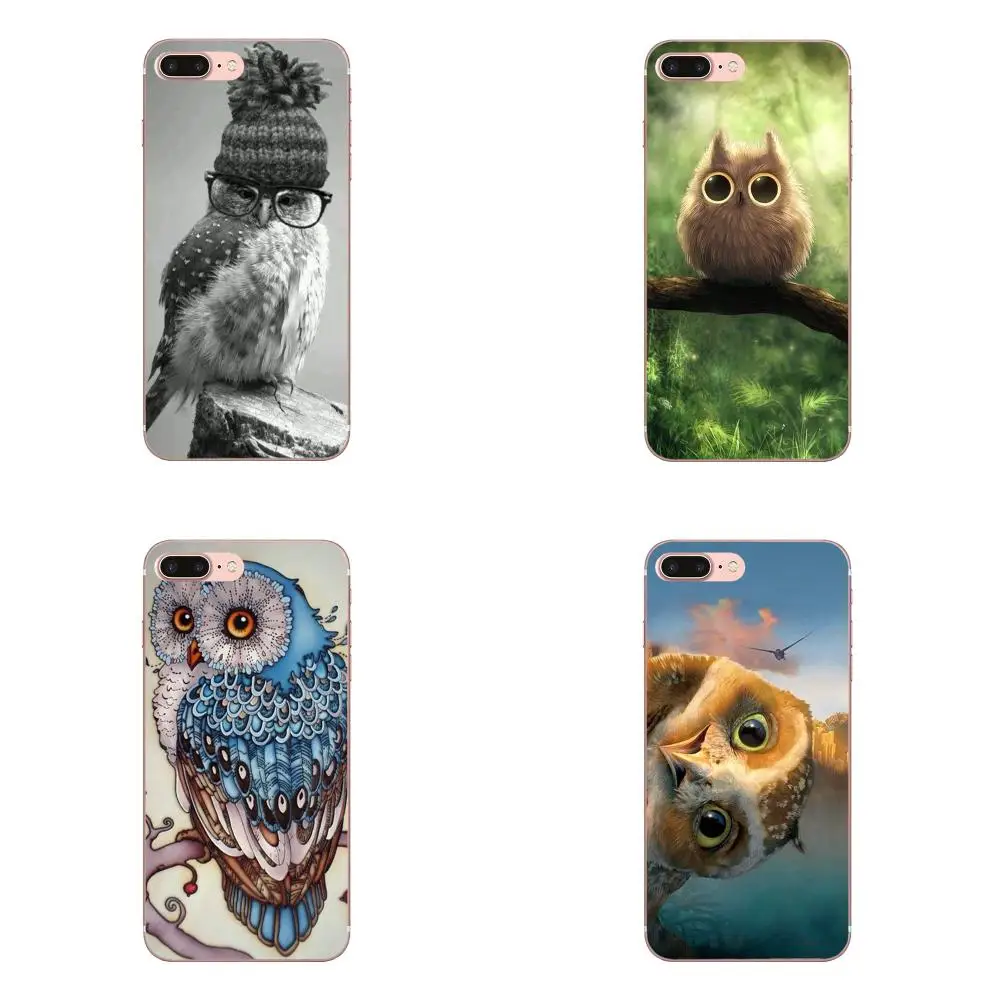 Чехол из мягкого ТПУ для LG G3 G4 G5 G6 G7 K4 K7 K8 K10 K40 K50 Q6 Q60 V10 V20 V30 V40 Nexus 5 5X 2017 совы на ветке