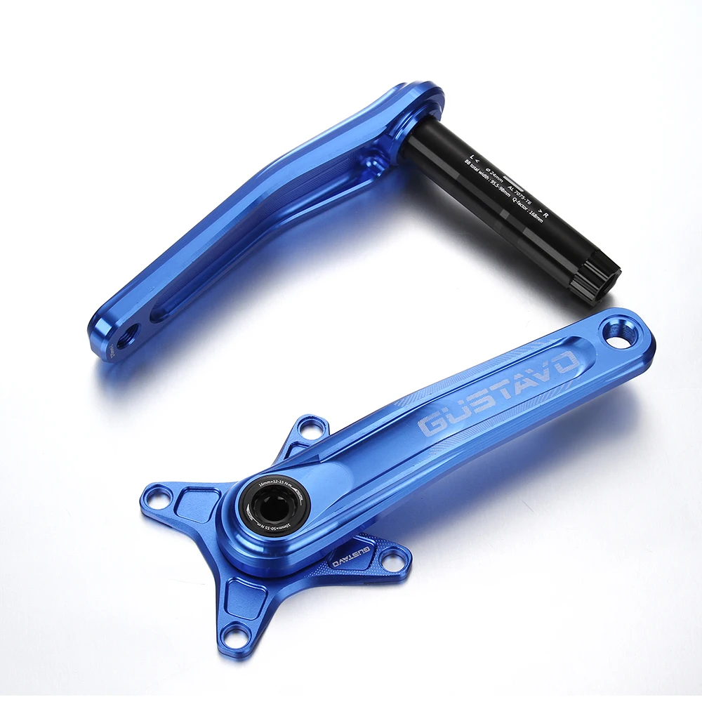 Велосипедный Кривошип GUSTAVO MTB GXP to 104BCD 170/175 мм|Шатун и передняя звездочка