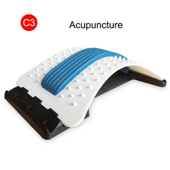 

Back Stretcher Lower Upper Back Pain Relief Lumbar Stretching Posture Corrector for Office Chair NShopping