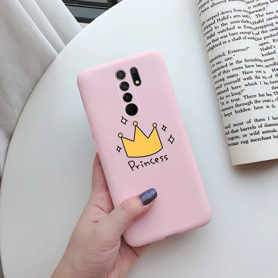 Silicone Soft Phone Back Protector Case Cover in Black