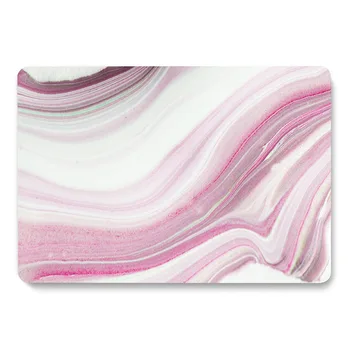 

Pink Fluid Pattern Laptop Case For Apple MacBook Retina Air 11.6 12 13.3 New Pro 15.4 16 inch Cover shell