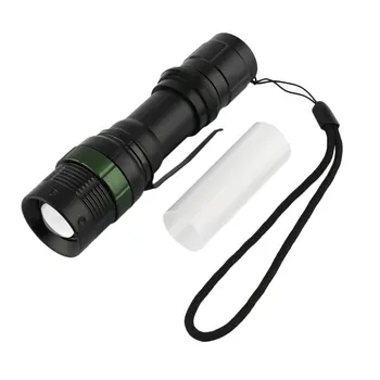 

Super Bright Skid-proof Adjustable 3000Lumen Zoomable LED Flashlight Torch Zoom Light for Self Safety, Hunting,Cycling