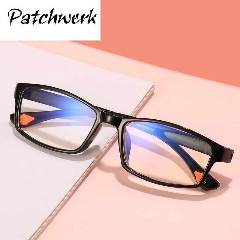 

New Fashion high-definition anti-blue light reading glasses comfortable small frame men and women with black elderly glasses
