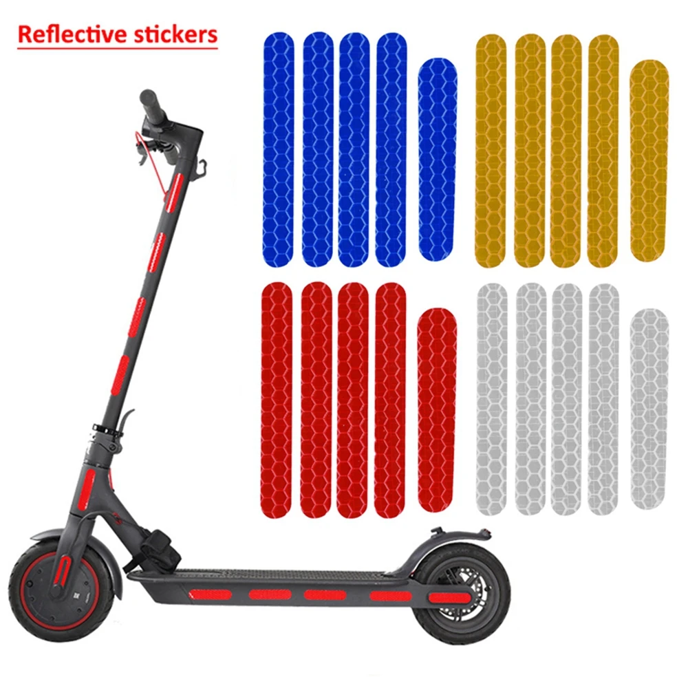 Reflector Sticker Electric Scooter Reflective Sticker Strips For mijia M365 