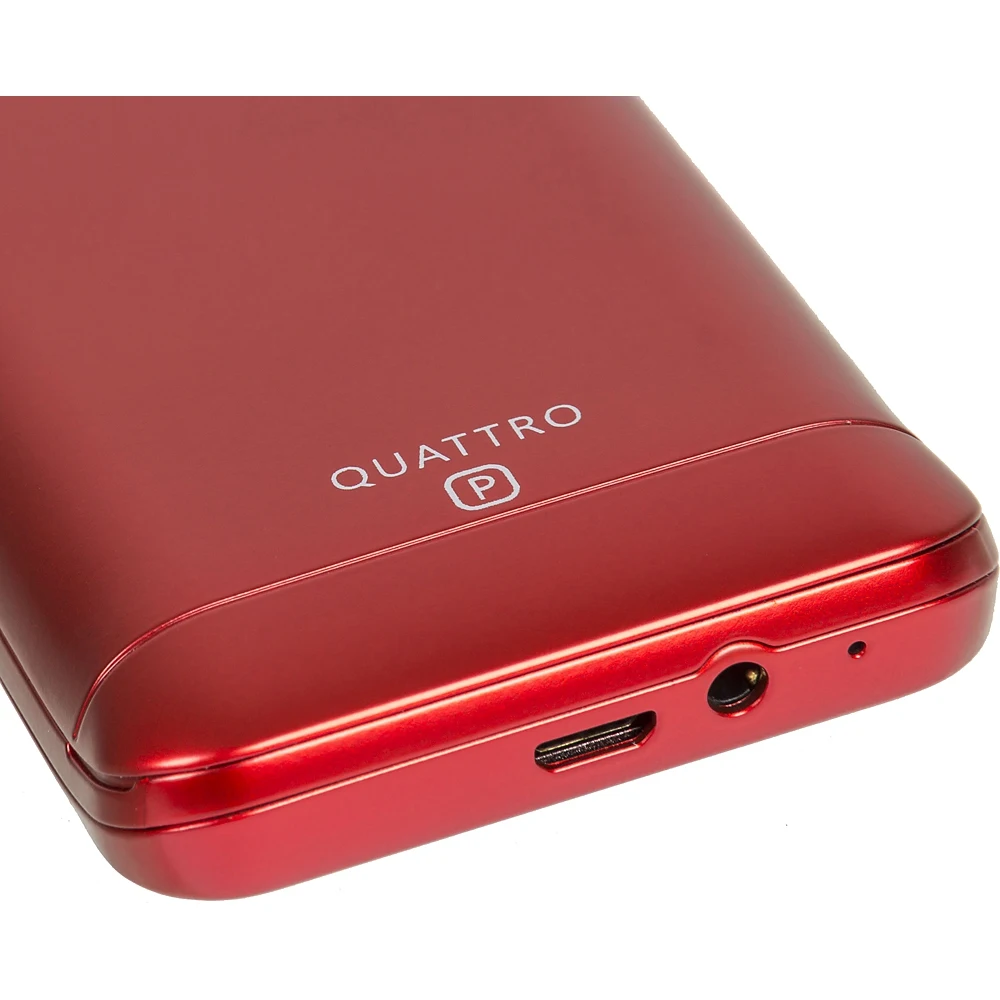 Мобильный телефон BQ Quattro Power 2812 32Mb красный 4Sim 2.4" TN 240x320 0.03Mpix