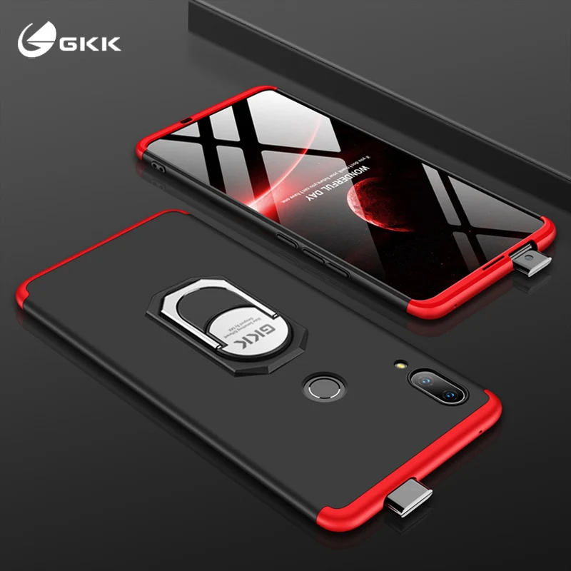 

Luxury Casing for Huawei P smart Z 2019 Case 3 In 1 Matte Hard PC Colorful Business Style Covers for Y9 Prime 2019 Cover Fundas