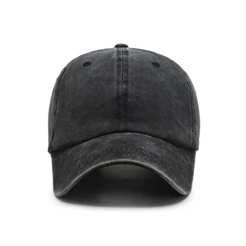 Cap Women Men Washed Cotton Baseball Cap Unisex Casual Adjustable Caps Outdoor Trucker Snapback Hats 2
