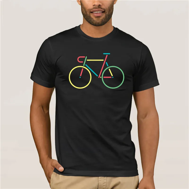 

2020 Fashion T shirtStockholm Color Bike Estate BlueMen Tshirt