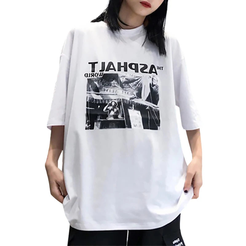 camisetas oversize mujer