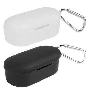 

Earphone Case For QCY T2C T2S Bluetooth Earbuds Shockproof Anti-fall Soft Silicone Protective Cover Shell Earphone Accessories
