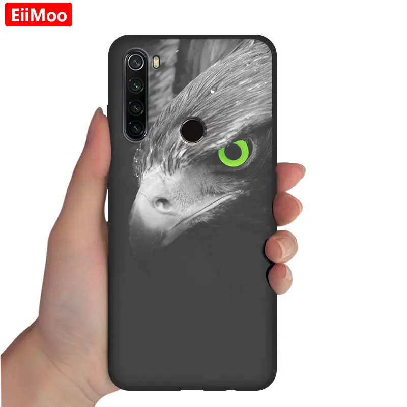 EiiMoo силиконовый чехол для телефона для Xiaomi Redmi Note 8 чехол для Xiaomi Redmi Note8 задняя крышка для Xiomi Redmi Note 8 чехол 64 Гб 128 ГБ - Цвет: 3