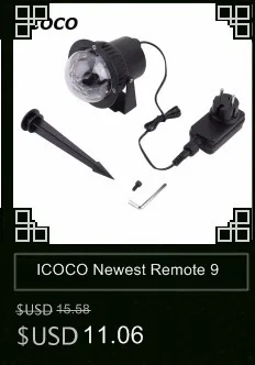 ICOCO, профессиональный светодиодный сценический светильник, 18 светодиодный RGB PAR, DMX, сценическое освещение, DMX512, Master-Slave, плоский, для DJ, дискотеки, вечерние, KTV, Новинка