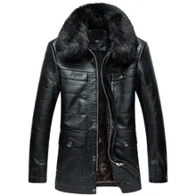 Мужские кожаные куртки, высокое качество, Классическая мотоциклетная куртка, Мужская куртка из искусственной кожи, мужская куртка, весна