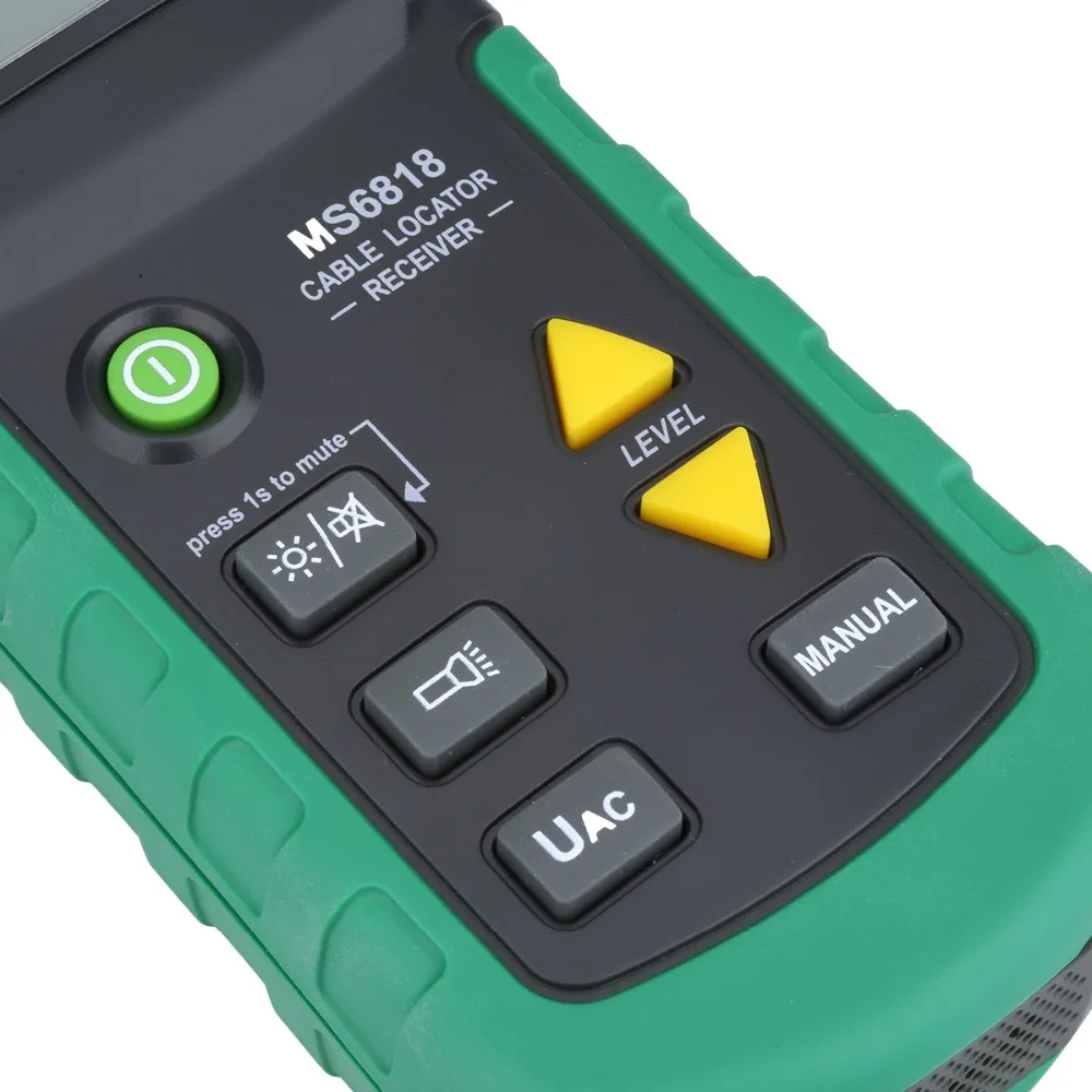 Портативный профессиональный кабельный трекер Mastech MS6818 локатор для
