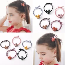 Южнокорейская Детская повязка на голову с милым кроликом и короной для маленьких девочек, повязка на голову для волос, повязка на голову для маленьких девочек и женщин