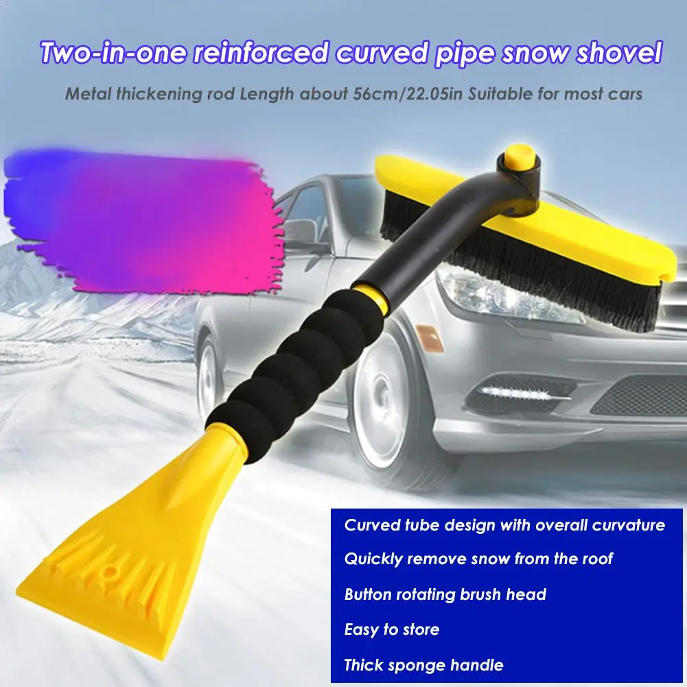 Car Snow Brush Shovel Winter Auto Vehicle Snow Ice Scraper Snowbrush Shovel Removal Brush Winter Car Cleaning Tool