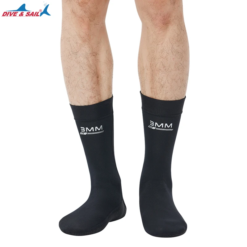 Diving Socks 3mm Neoprene Beach Water Socks-Anti Slip for Snorkel Diving Swim Youth Men Women Wet Hood Gloves 4