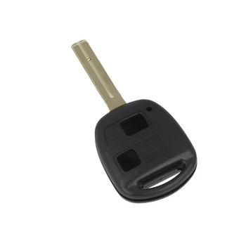 

IperChiavi ILEX08 remote key shell 2 buttons blank with blade TOY48 battery on without Transponder chip for Lexus Toyot