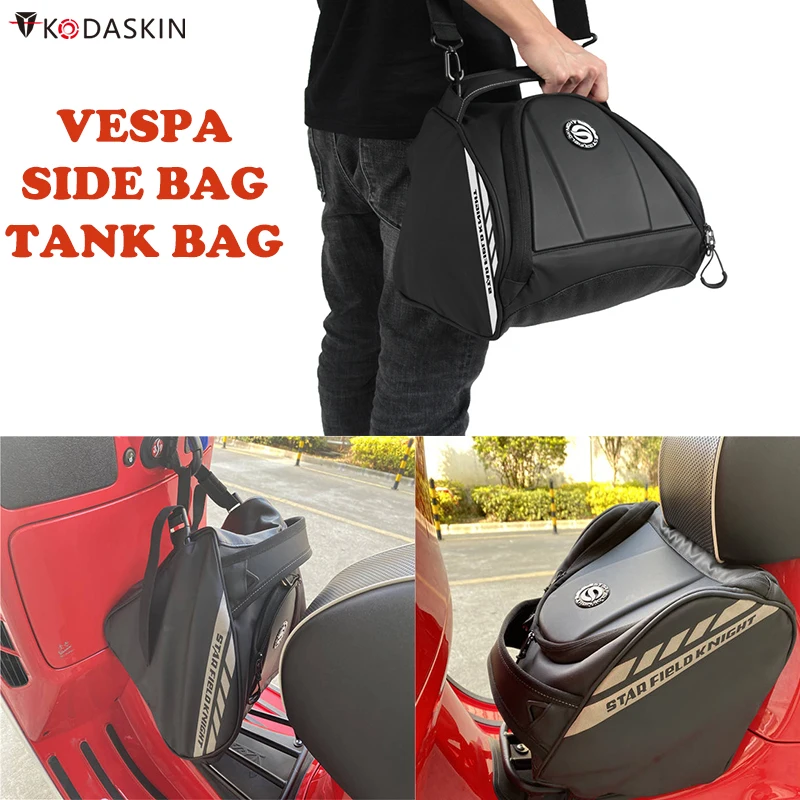 KODASKIN Motorcycle Fuel Tank Bag Waist Bag Riding Travel Bag for vespa