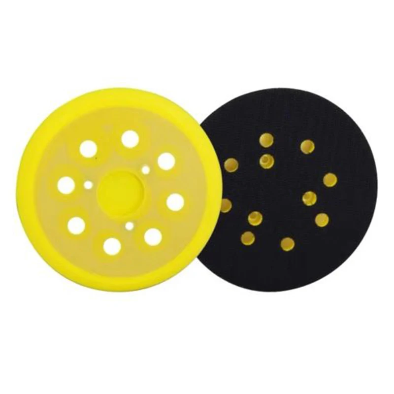 5 Hook Loop Backer Pad Polishing Sander Disc And 10x Sandpapers For Makita