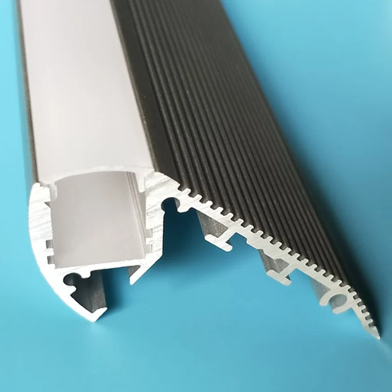 Free Shipping High quality Cinema step lighting led aluminum profile for stair applications 2m/pcs 16m/lot | Обустройство дома