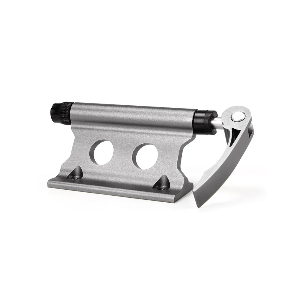 Drop Bicycle front fork quick release fixed clip luggage rack car SUV modified portab silver black accessories tool | Спорт и