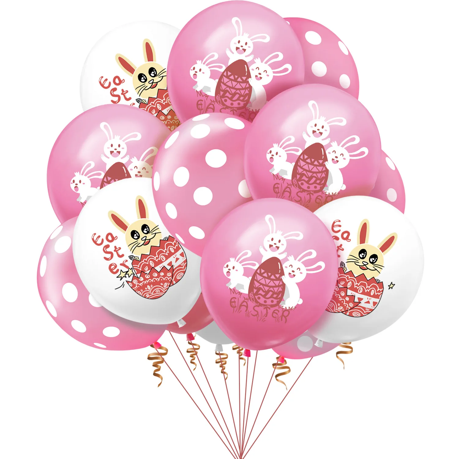 Easter pink polka dot package1