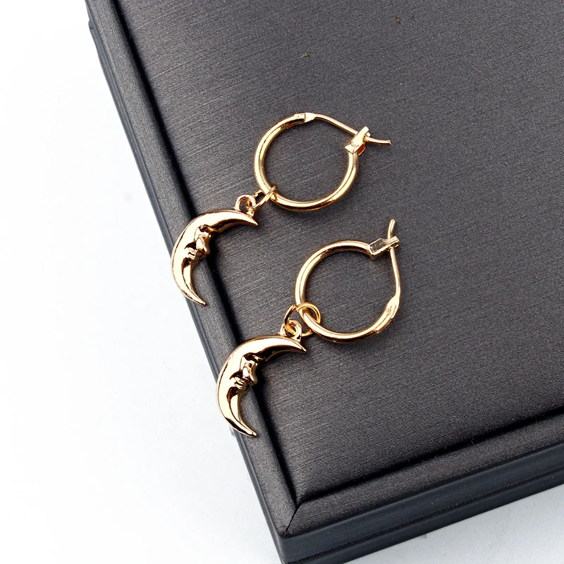 1 пара золотистого цвета, маленькие серьги-кольца для женщин, модные милые простые геометрические бесконечные круглые серьги, ювелирные изделия E56