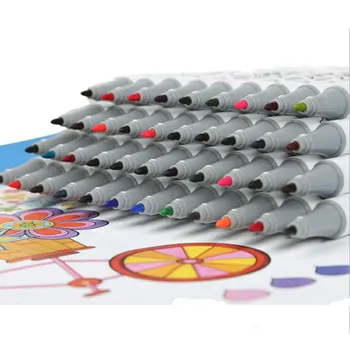 

Large Double Tip Pen Oily Color Art Marker Drawing Sketch Office Accessories School Stationery Supplies Marker Brush Pen