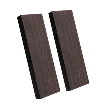 

DIY Knife Handle Material African Blackwood Melanoxylon Wood Blocks 120X40X10mm